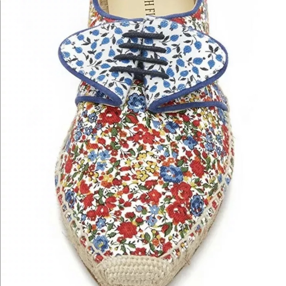 New Sarah Flint Elena Floral espadrilles size 38 - Picture 2 of 9